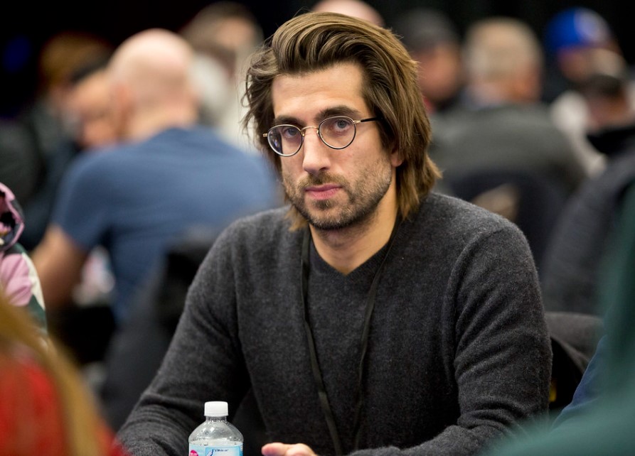 Peter Ferderber at the poker table